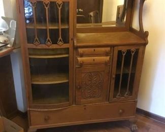 Vintage Wooden Hutch