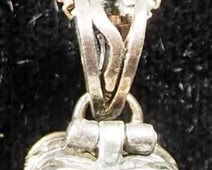 Sterling Silver Necklaces, Qty 4, 2 With Pendants, Lengths Range 16" - 36" Long, 28 g Total Weight Including Pendants