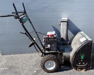 MTD Yard Machines 5 HP/ 22" Two Stage 12" Impeller Snow Blower, With Extra Pull Handle NIB