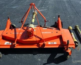 Befco Cyclone Pull Behind Rear Discharge Finish Mowing Blade, RD6, With 3 Hydraulic Mounts, Extra Blades And Instructions