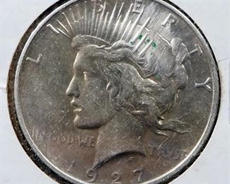 1927 D Peace Dollar