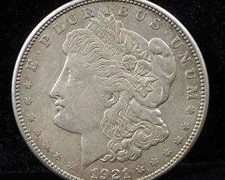 1921 S Morgan Silver Dollar