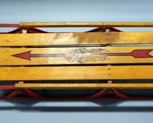 Flexible Flyer II Sled, Model F660, 62" Long