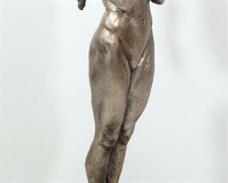 Paige Bradley (American, 1974- ), "Birth" Bronze Statue, Numbered 35/50, 20" High, Marble Base