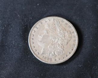 1886 O Morgan Dollar 