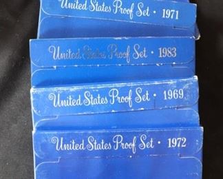 United States Mint Uncirculated Proof Coin Set 