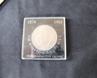 Winston Churchill Commemorative Crown Coin