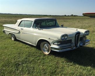 1958 Ford Edsel convertible. Runs and drives!
