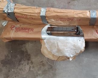 THREE re-chromed Starliner bumpers (2 fronts)