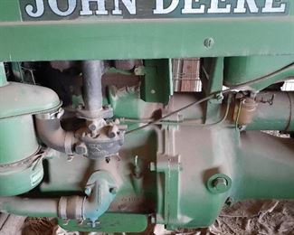 Antique John Deere Series M tracto
