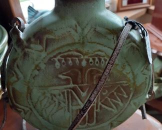 Vintage Frankoma Aztec pottery