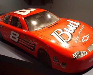 Plastic Dale Jr. car (measures appx 2 feet long)