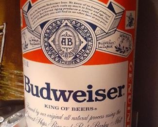 Big (2 1/2ft) inflatable Bud can