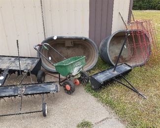 Hobby farm implements