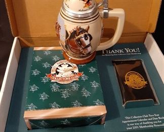 Bud 2001 member stein