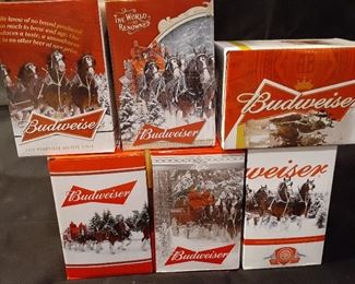 Bud Holiday steins