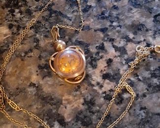 Vintage Empire ladies pendant watch