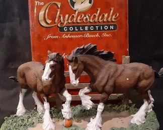 Clydesdale figurine