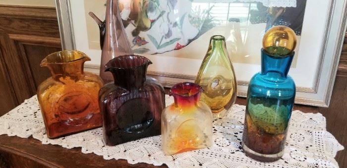 Blenko and other Mid-Century Glass