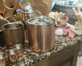 Copper bar ware