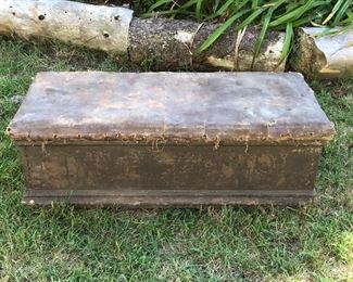 Upholstered Top Trunk 