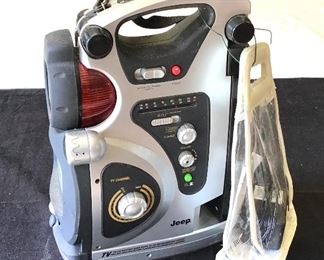 Jeep Portable Radio/Lantern/Flasher/Compass/TV