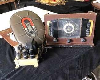 Tube Radio Parts and Pieces