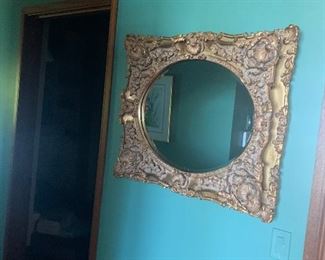 Vintage ornate mirror 