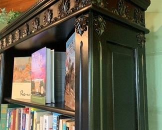 Gorgeous detail on the bookcase 