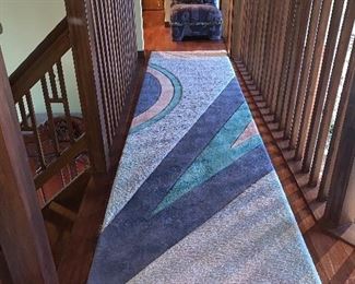 Custom rug by Turklington. Puffs of Petoskey