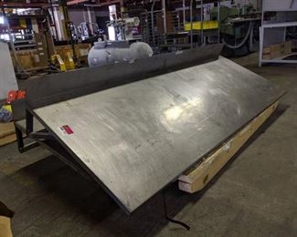 (2) Stainless Steel Workstations