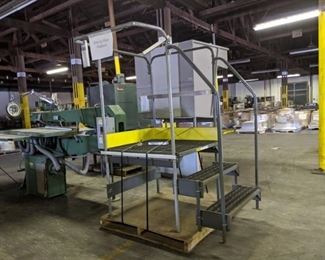 Large 3 Step Platform Capacity 500LBS