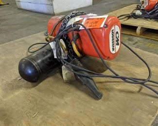 Columbus Mckinnon 1/4 Ton Hoist Model C