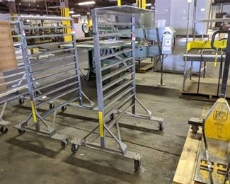 Akro-Mills Mobile 2 Sided Hanging Bin Rack