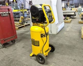 DeWalt 15 Gallon Compressor On Wheels