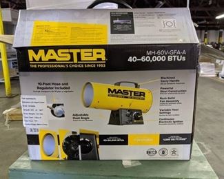 Master Propane Forced Air Heater MH-60V-GFA-A