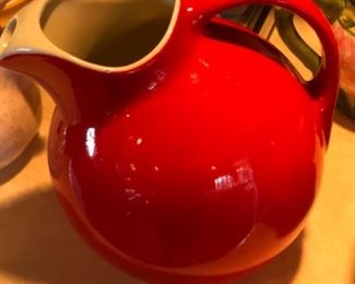 Hall Red Pitcher
