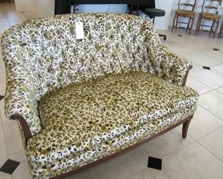 Vintage Loveseat (tufted back) $25.