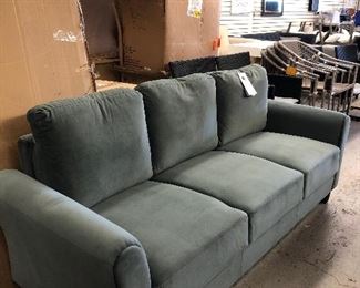 $299 New Gray-Greenish Sofa