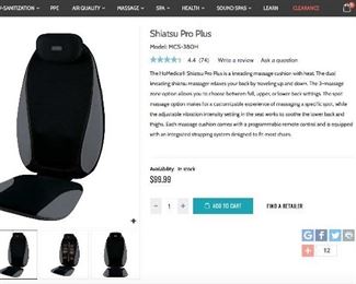 $30 Shiatsu Massager for chairs