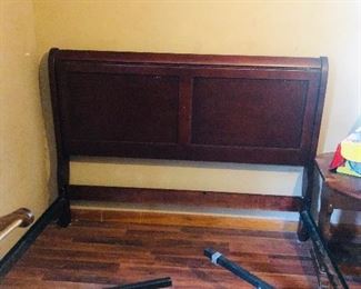 full size bed with head and foot board