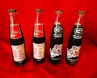1980 bulldog coke bottles