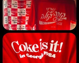 Coca Cola collectible clothes