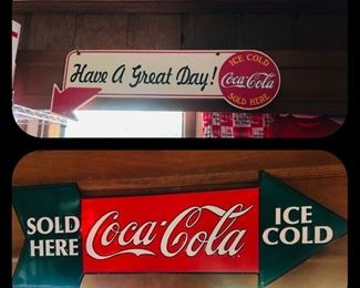 Coke signs