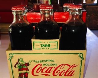 Coca Cola Limited Edition Circa 1899 Unopened 6 Bottles Vintage 9.3 Fl oz 