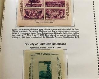 1936 and 1937 stamps