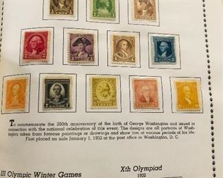 1932 collectible stamps