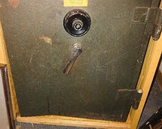 Old wall safe