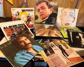 A lot of 50’s, 60’s & 70’s albums