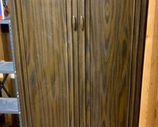 CLEARANCE!  $6.00  now, was $20.00......Storage Cabinet 36" x 19", 63" tall (P254)